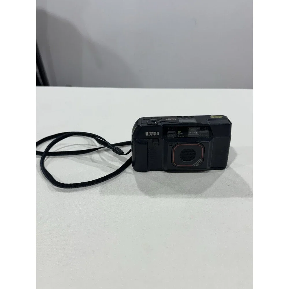 Vintage Ricoh TF- 900 Automatic Point And Shoot 35mm Film Camera Tested